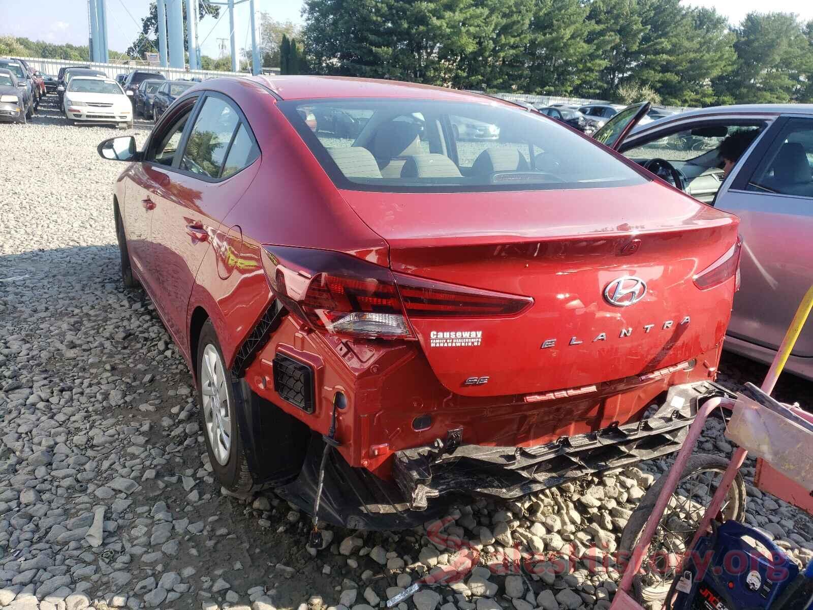 5NPD74LF9KH470702 2019 HYUNDAI ELANTRA