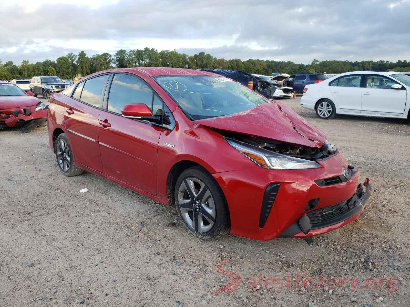 JTDKARFU1L3117027 2020 TOYOTA PRIUS