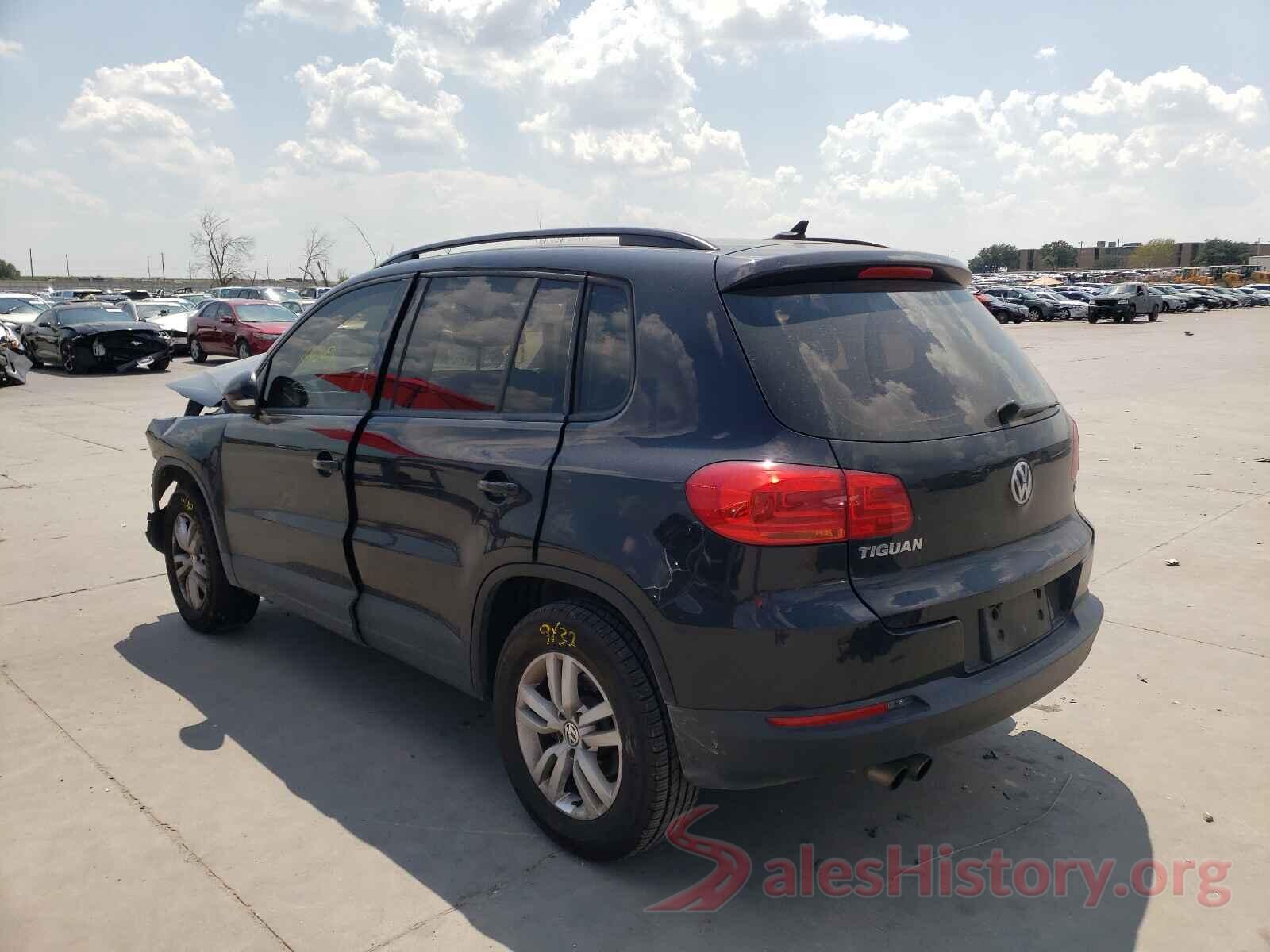 WVGAV7AX4HK000864 2017 VOLKSWAGEN TIGUAN