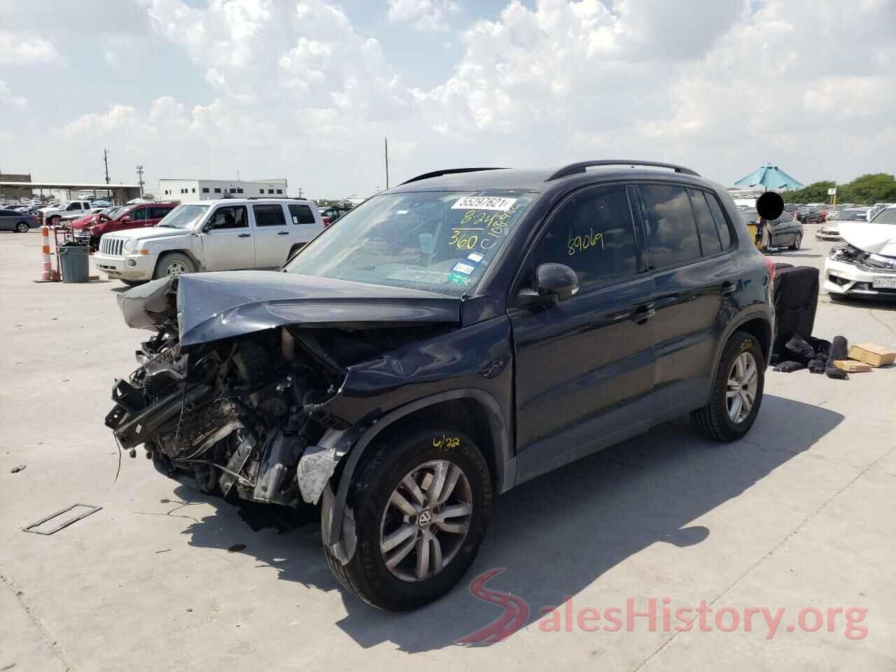 WVGAV7AX4HK000864 2017 VOLKSWAGEN TIGUAN