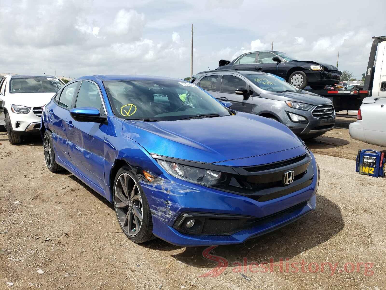 2HGFC2F84KH586549 2019 HONDA CIVIC