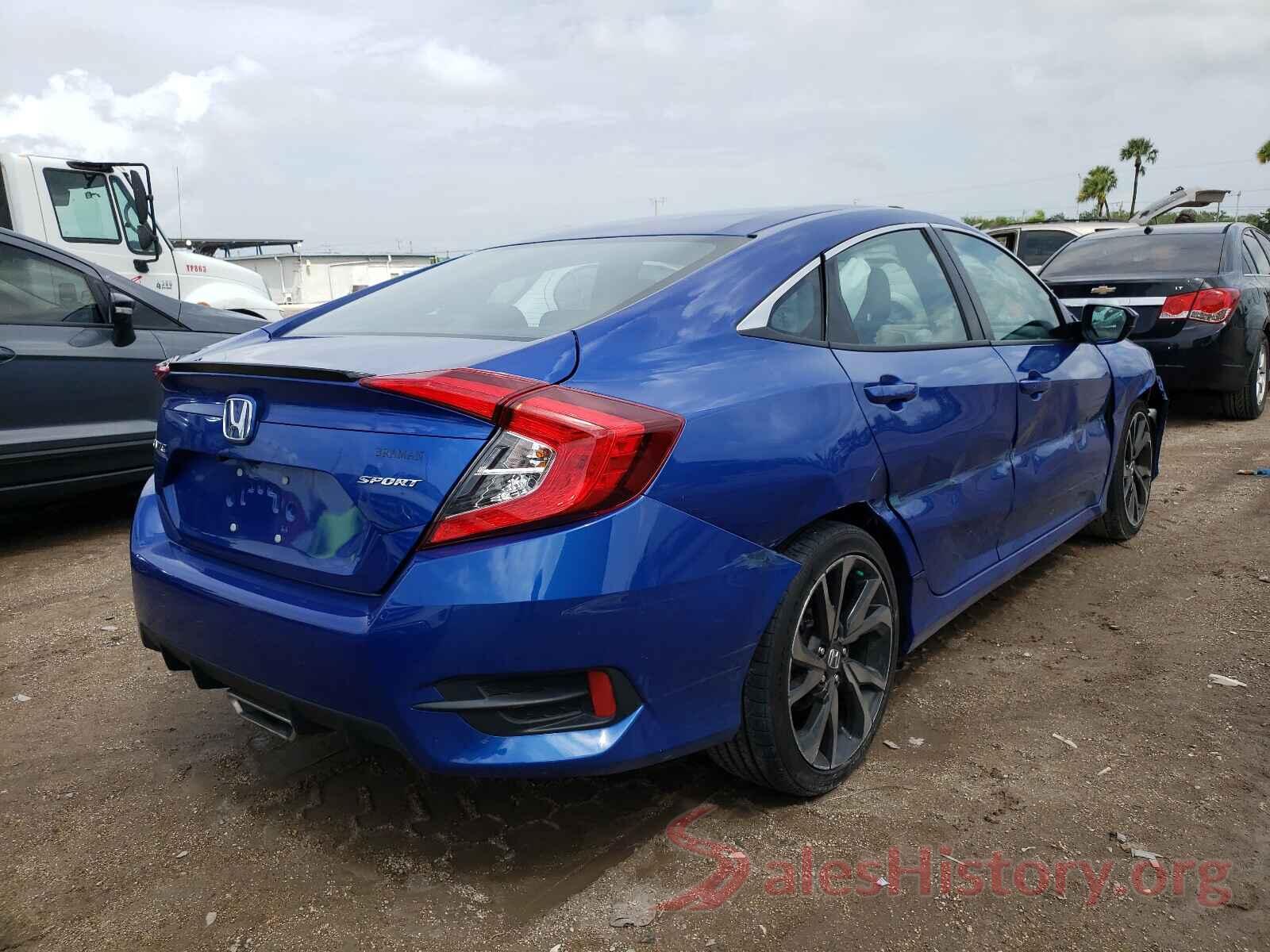 2HGFC2F84KH586549 2019 HONDA CIVIC