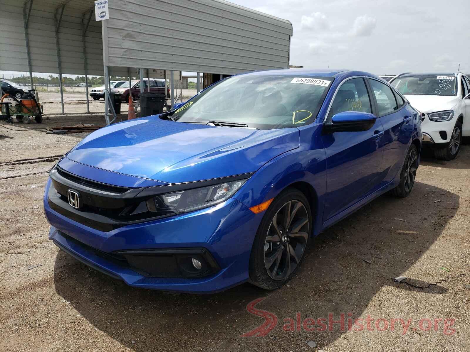 2HGFC2F84KH586549 2019 HONDA CIVIC