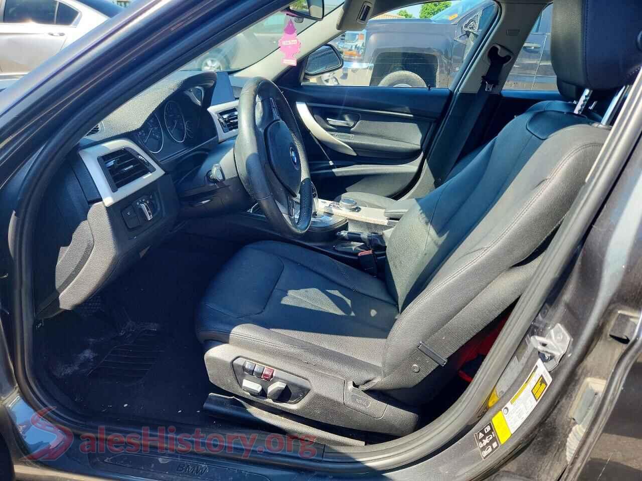2018 BMW 3 SERIES VIN WBA8A3C59JA492268, engine bay