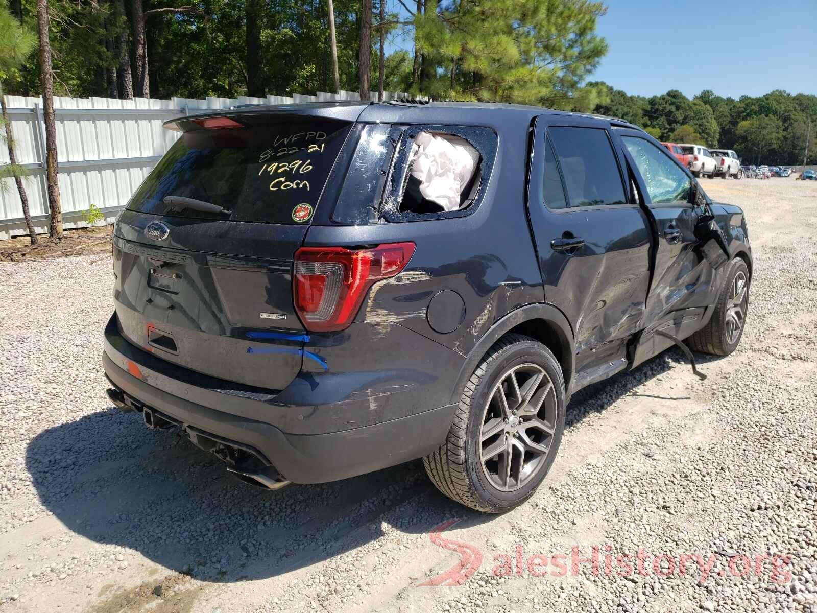 1FM5K8GT1HGC74661 2017 FORD EXPLORER