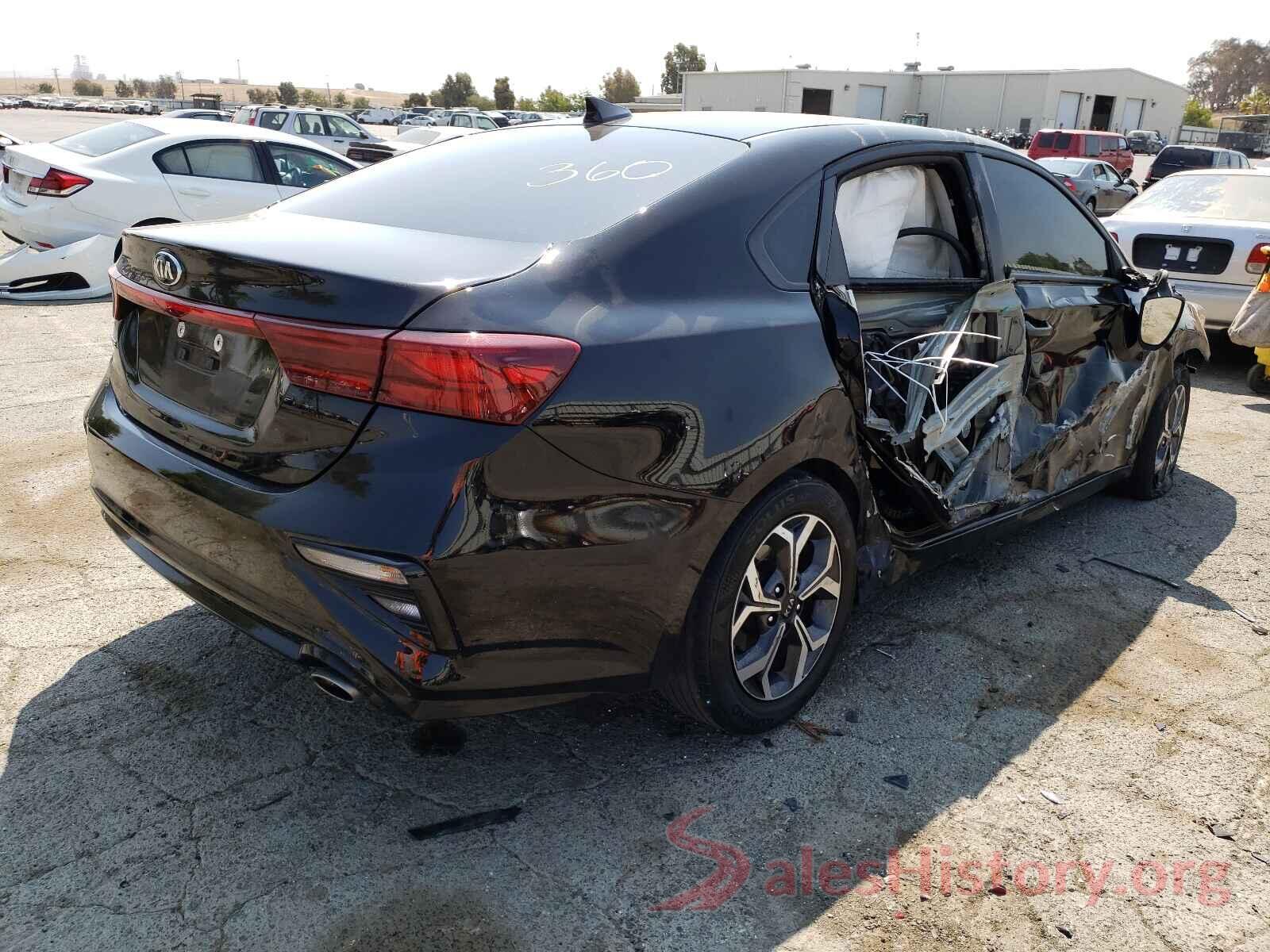 3KPF24AD6KE116309 2019 KIA FORTE