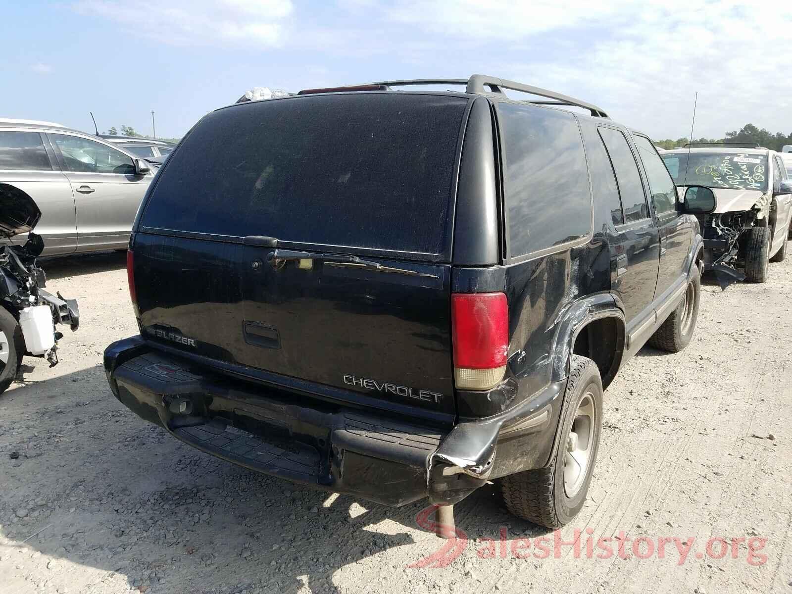 1GNCS13W7W2264737 1998 CHEVROLET BLAZER