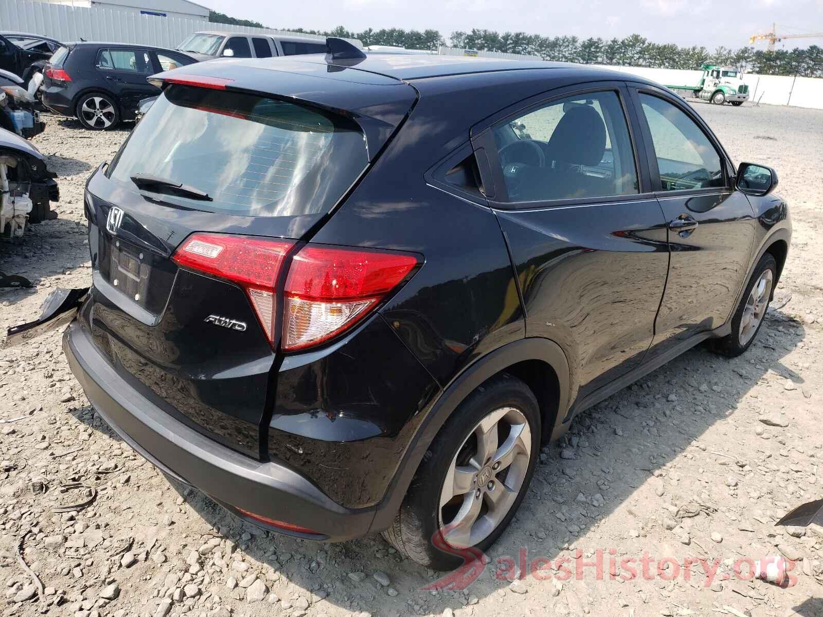 3CZRU6H33GM765587 2016 HONDA HR-V