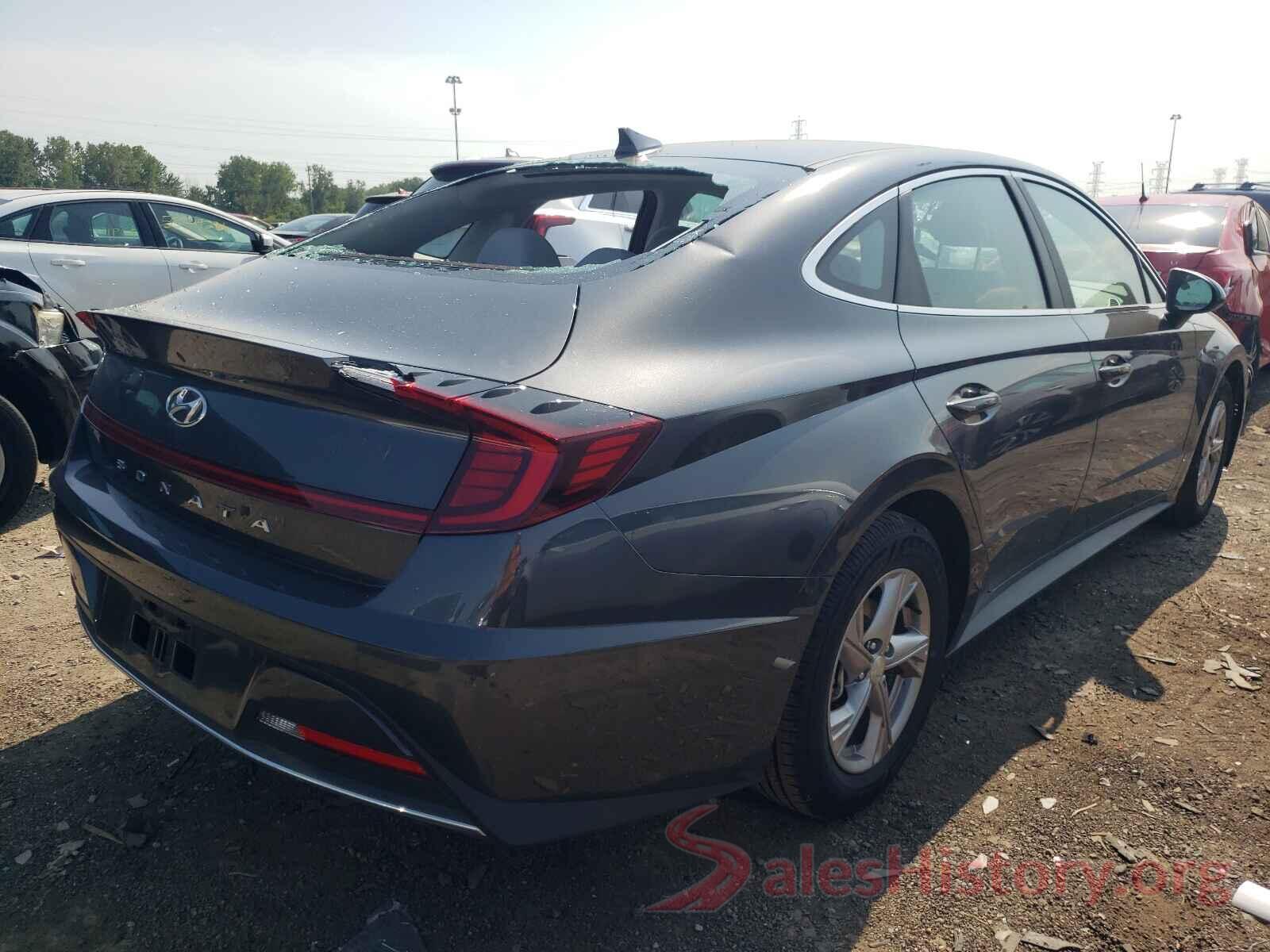 5NPEG4JA1MH114713 2021 HYUNDAI SONATA