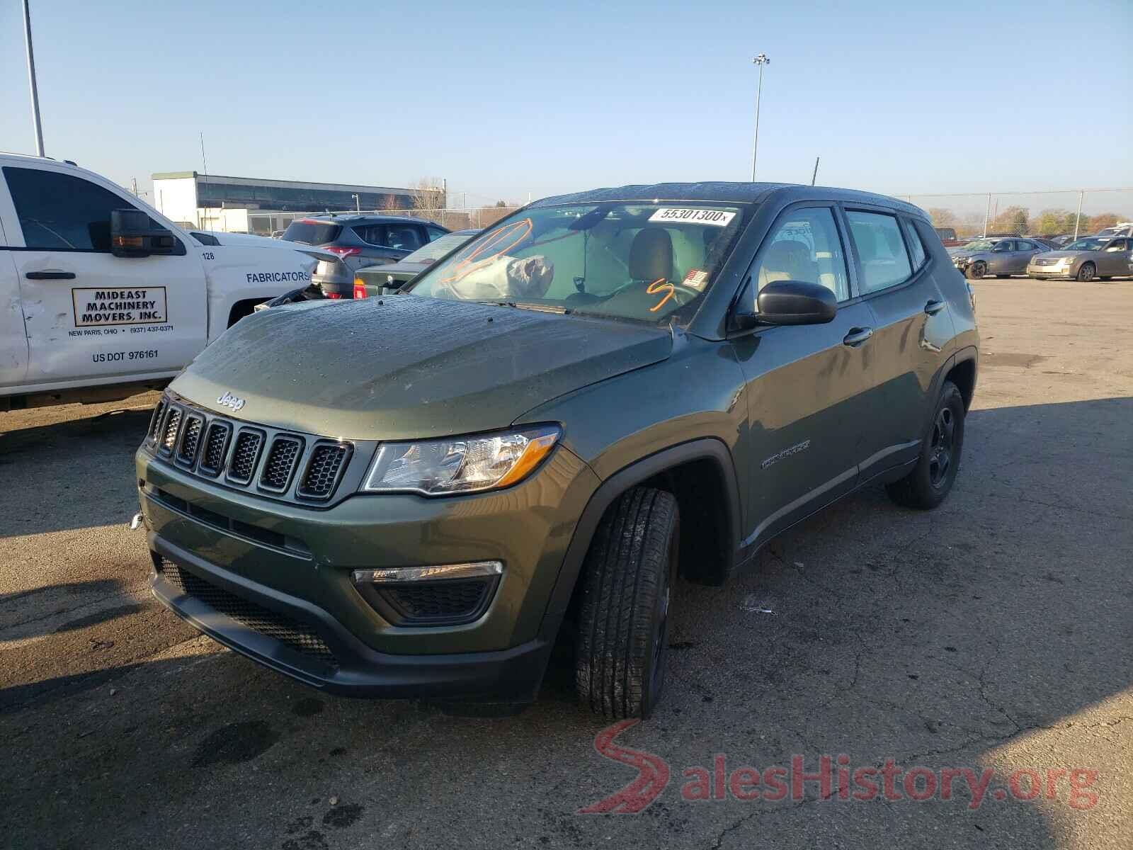 3C4NJCAB4KT652534 2019 JEEP COMPASS