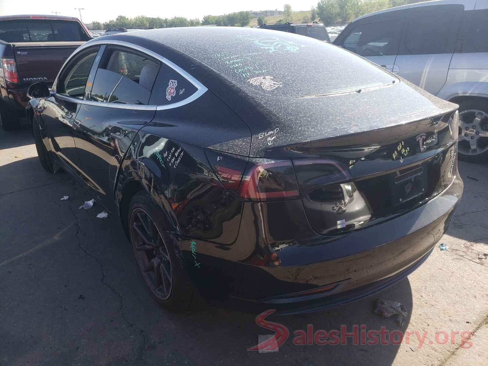 5YJ3E1EB7JF096002 2018 TESLA MODEL 3