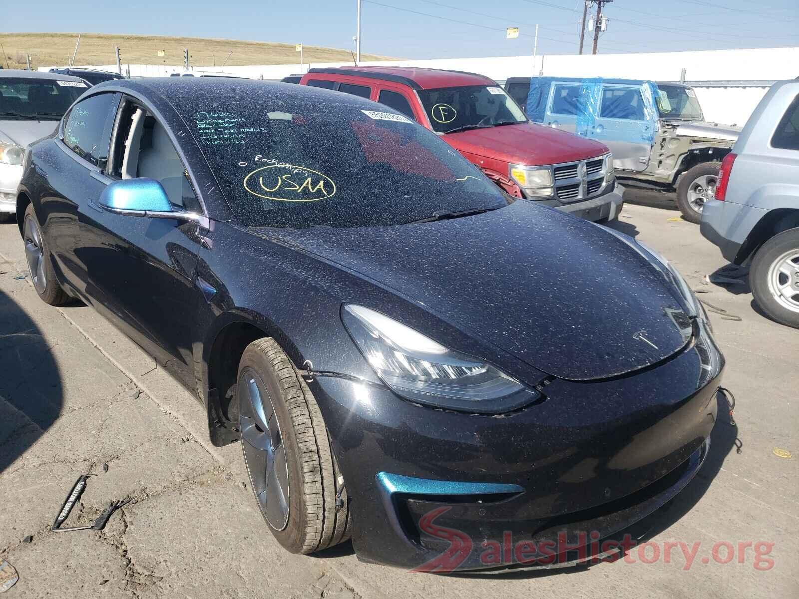 5YJ3E1EB7JF096002 2018 TESLA MODEL 3