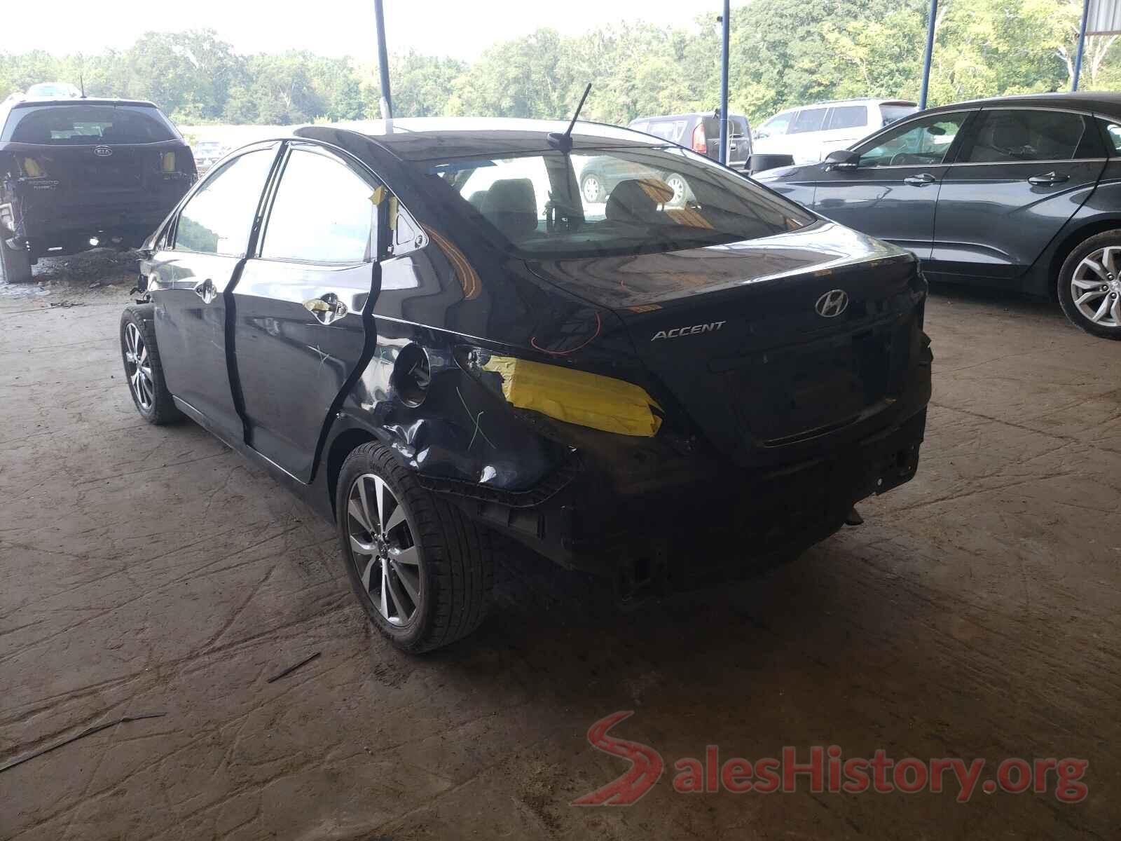 KMHCT4AE3HU340863 2017 HYUNDAI ACCENT