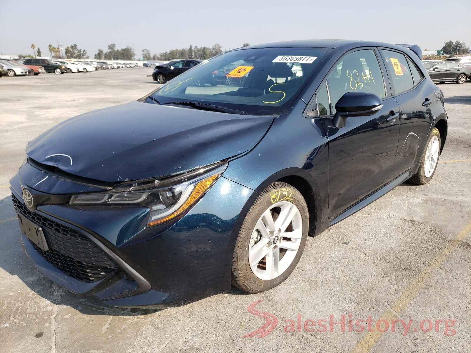 JTNK4RBE2K3022573 2019 TOYOTA COROLLA