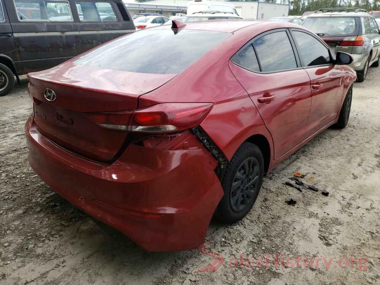 5NPD74LF4HH165195 2017 HYUNDAI ELANTRA