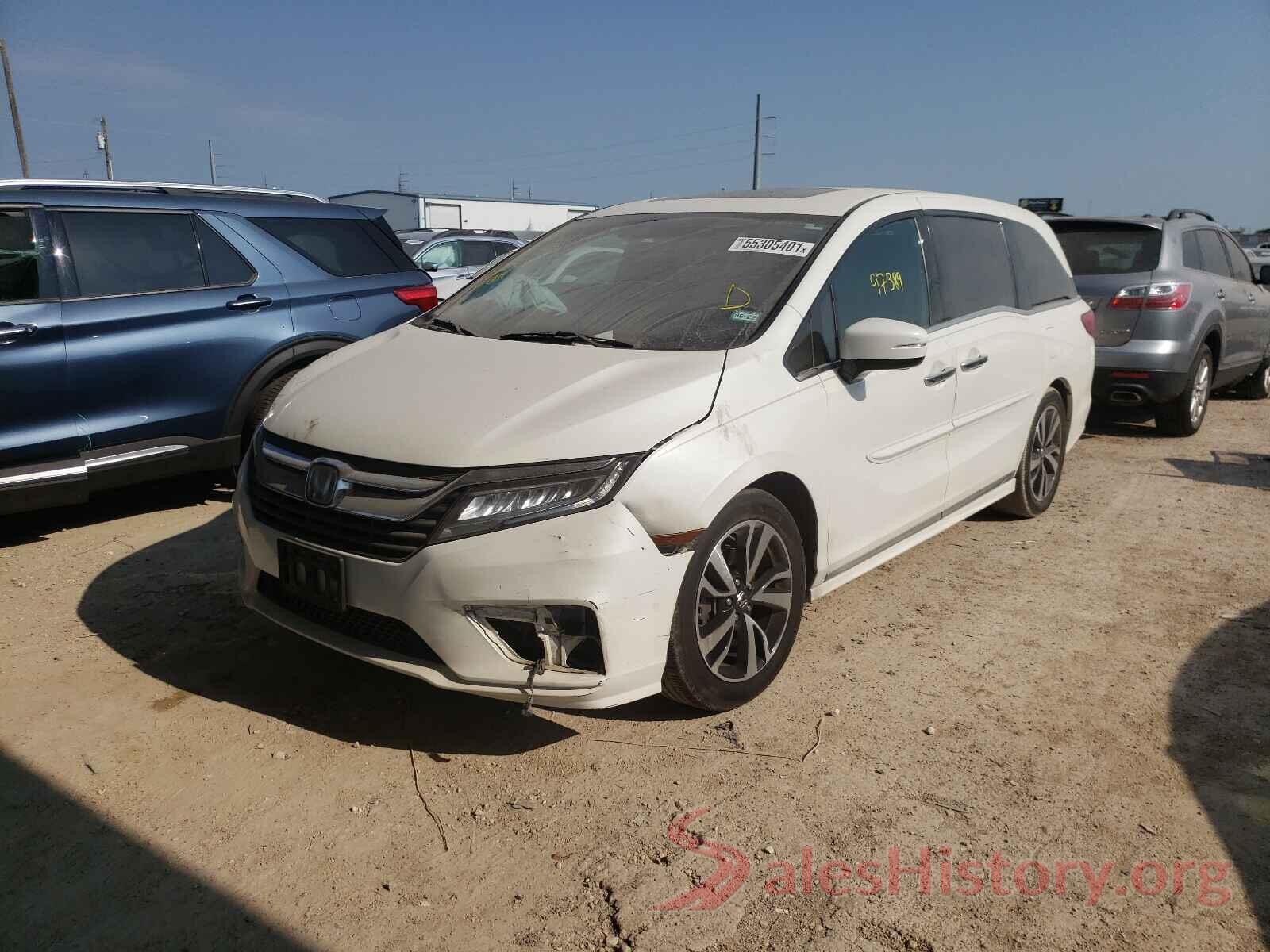 5FNRL6H98JB014719 2018 HONDA ODYSSEY