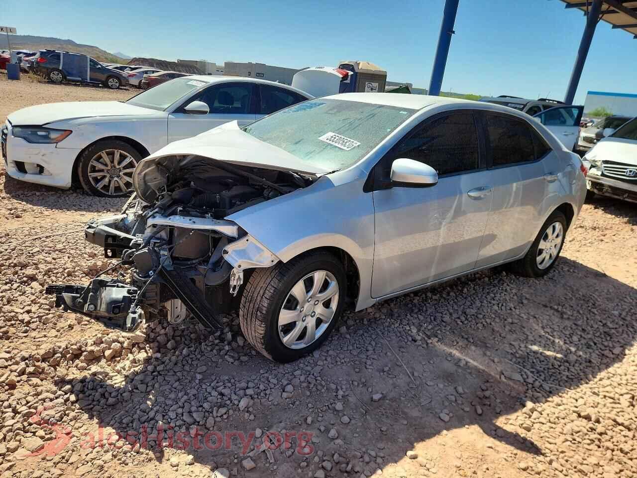 2019 TOYOTA COROLLA VIN 2T1BURHE4KC161705, auction photo
