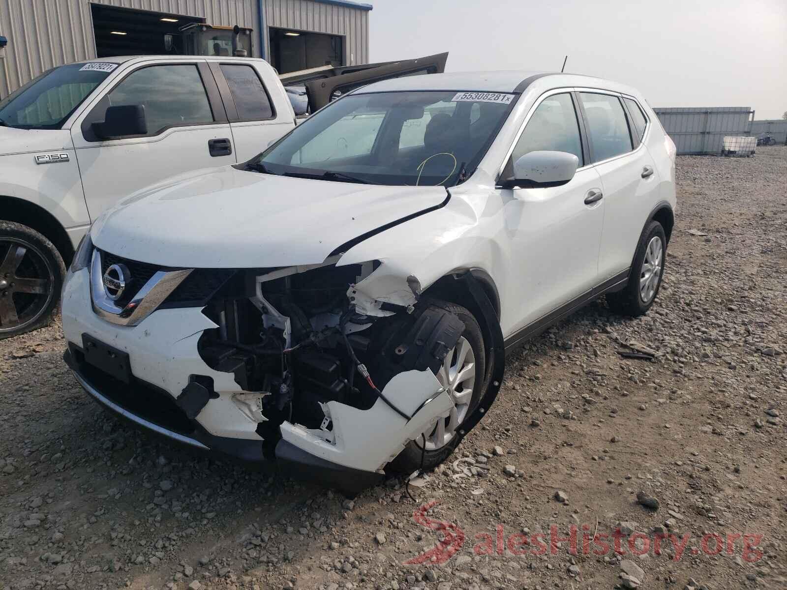 KNMAT2MV3GP654036 2016 NISSAN ROGUE