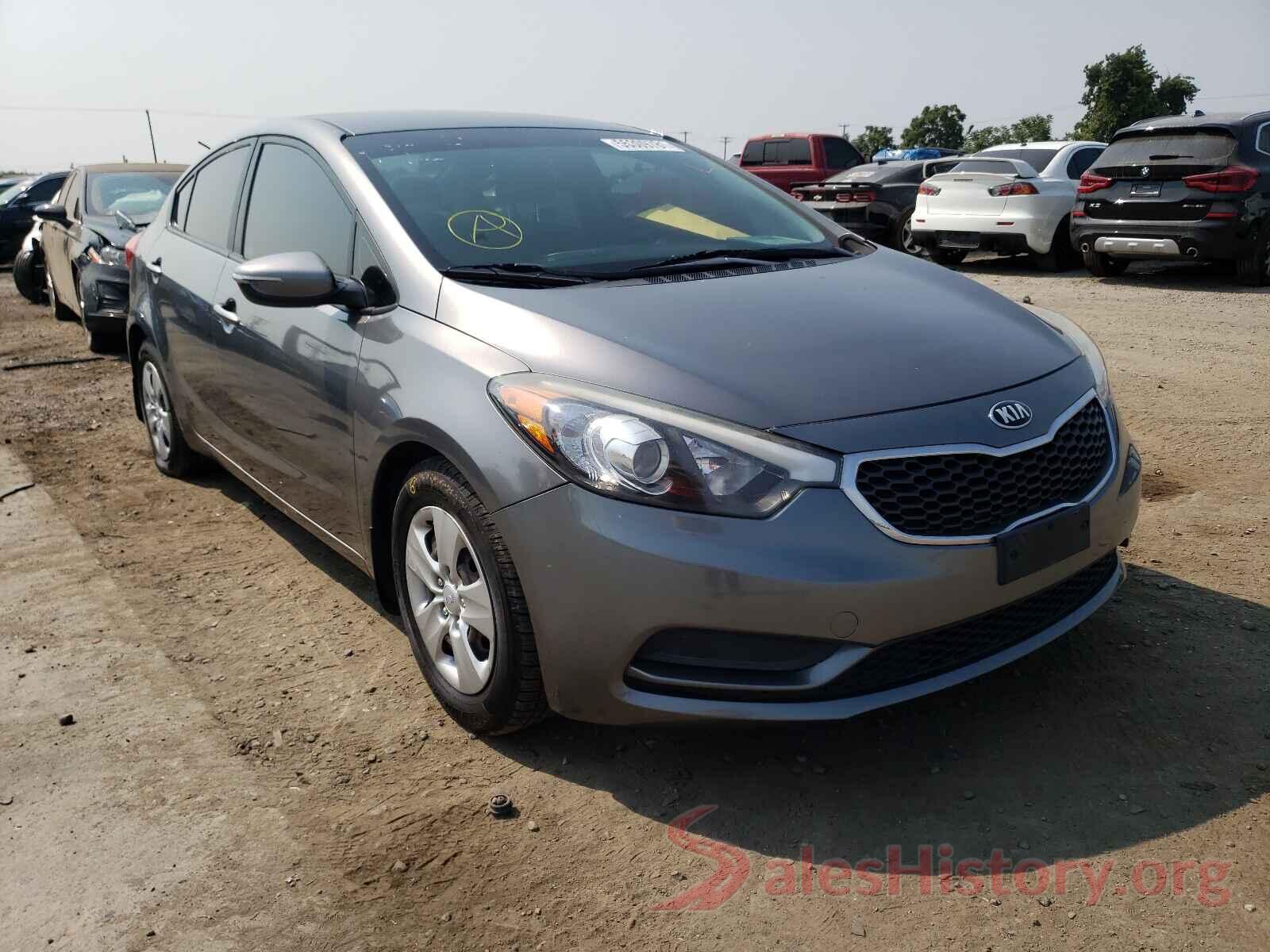 KNAFX4A62G5549158 2016 KIA FORTE