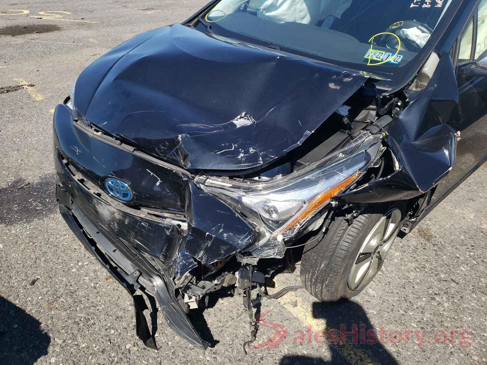 JTDKBRFU6J3589735 2018 TOYOTA PRIUS