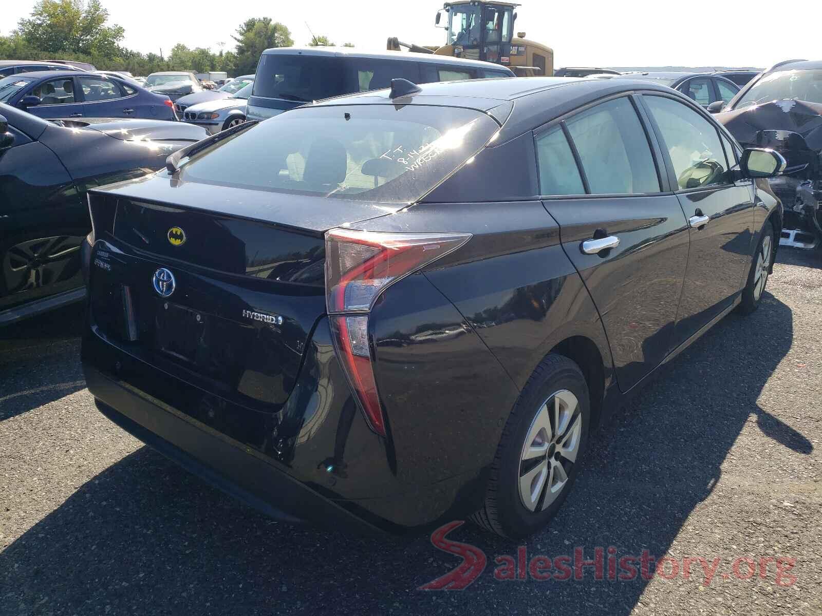 JTDKBRFU6J3589735 2018 TOYOTA PRIUS