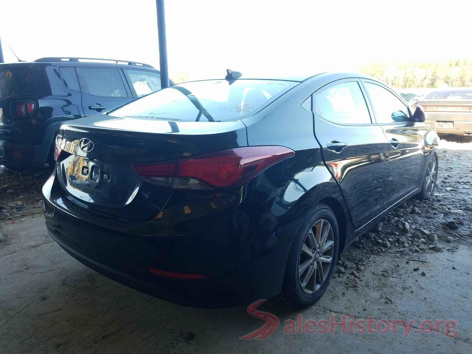 KMHDH4AE3GU589801 2016 HYUNDAI ELANTRA