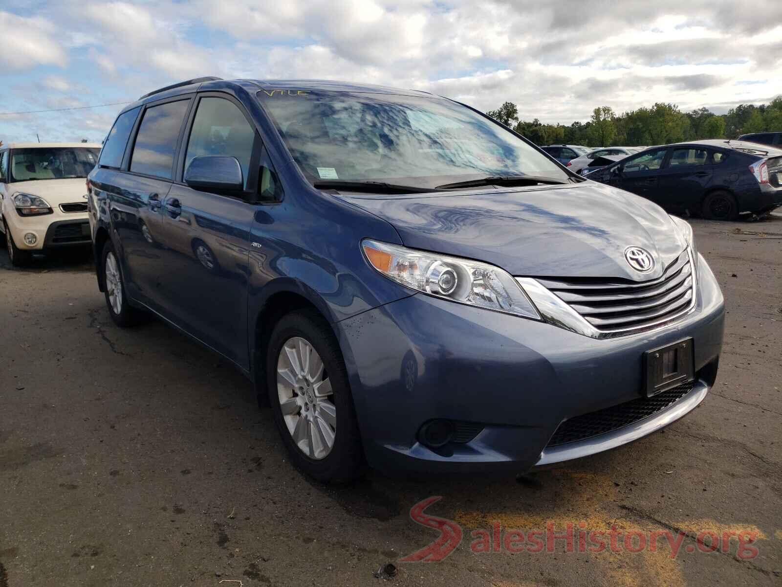 5TDJK3DCXGS142318 2016 TOYOTA SIENNA