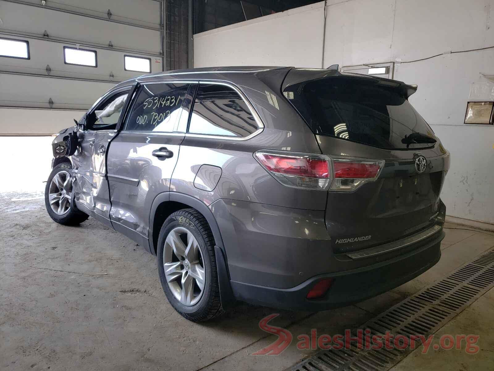 5TDDKRFH1FS206303 2015 TOYOTA HIGHLANDER