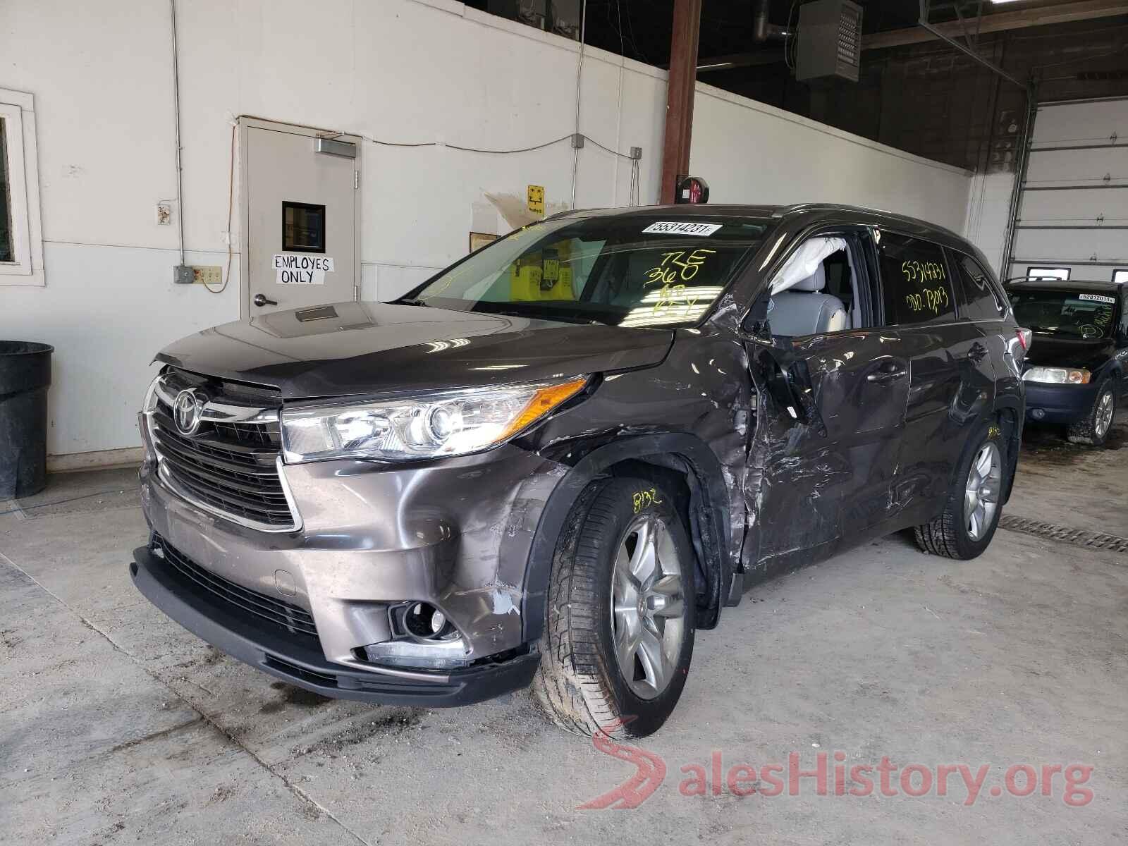 5TDDKRFH1FS206303 2015 TOYOTA HIGHLANDER