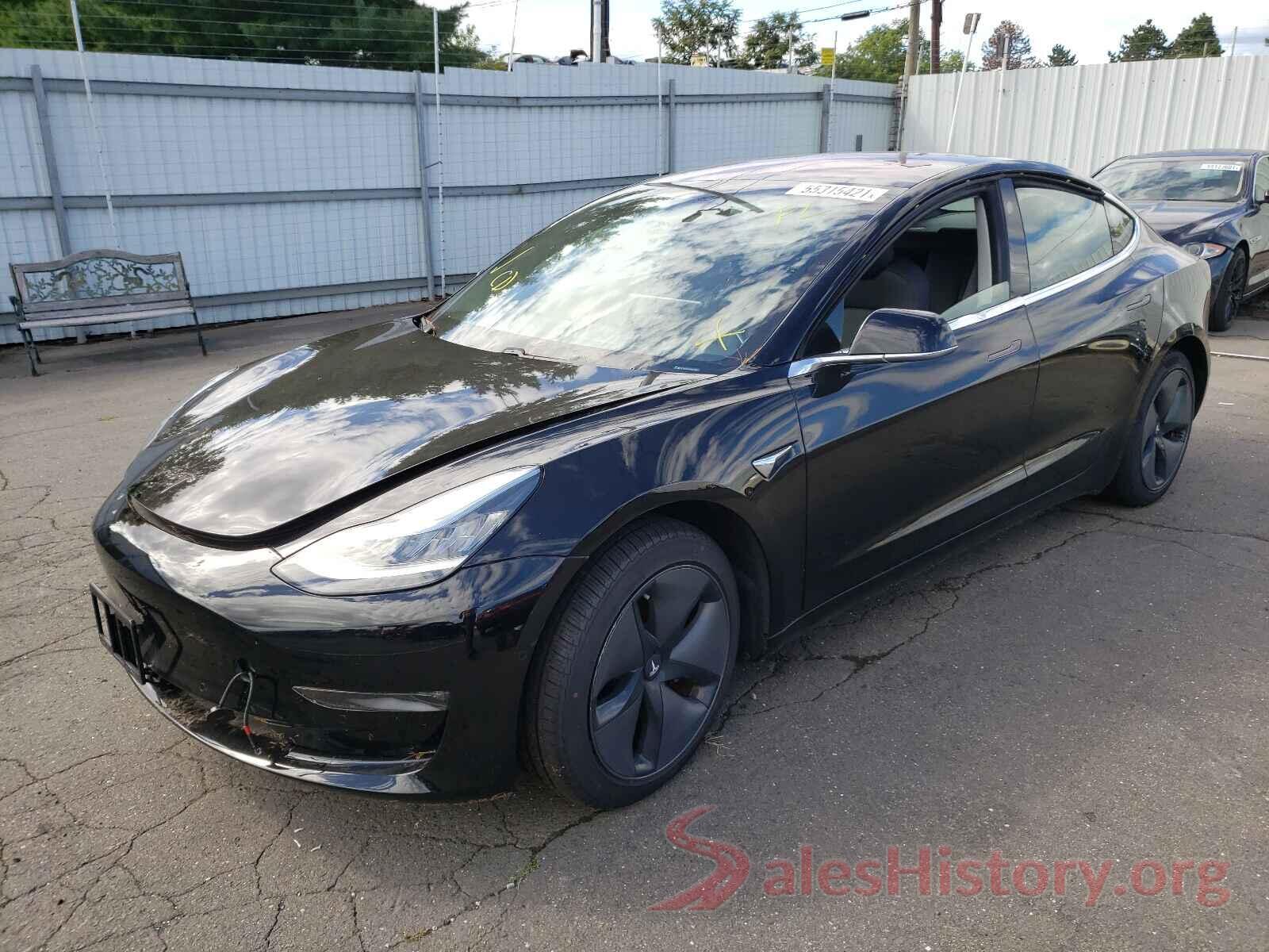 5YJ3E1EAXJF057184 2018 TESLA MODEL 3