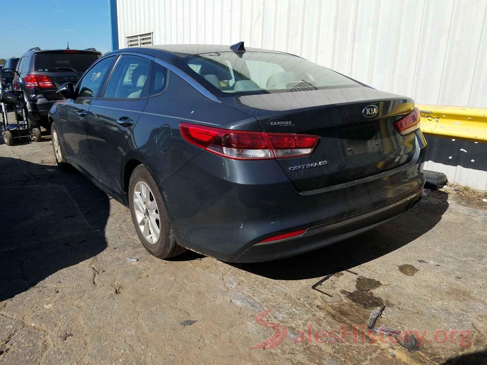 KNAGT4L31G5072581 2016 KIA OPTIMA