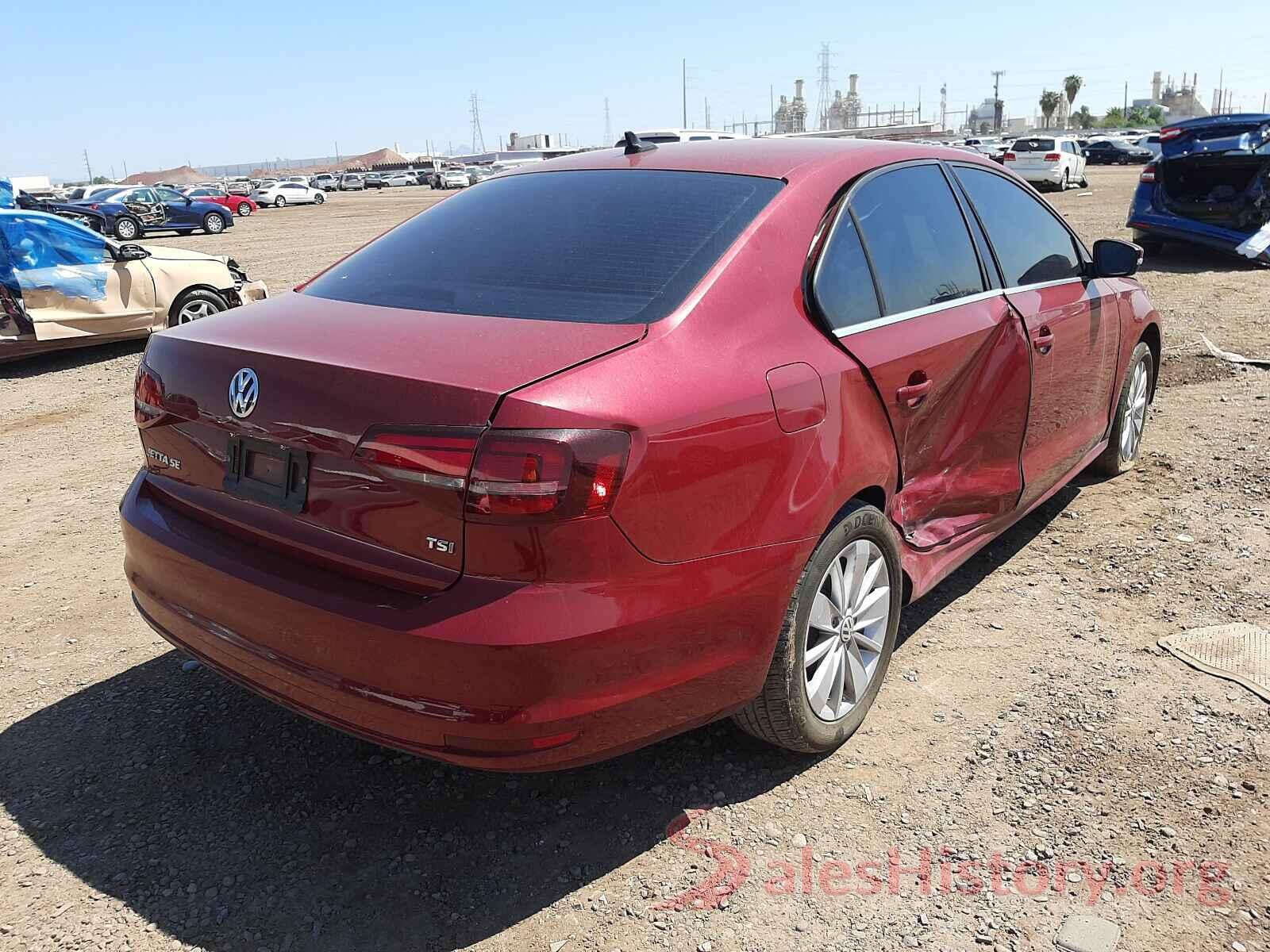 3VWD67AJ7GM356045 2016 VOLKSWAGEN JETTA