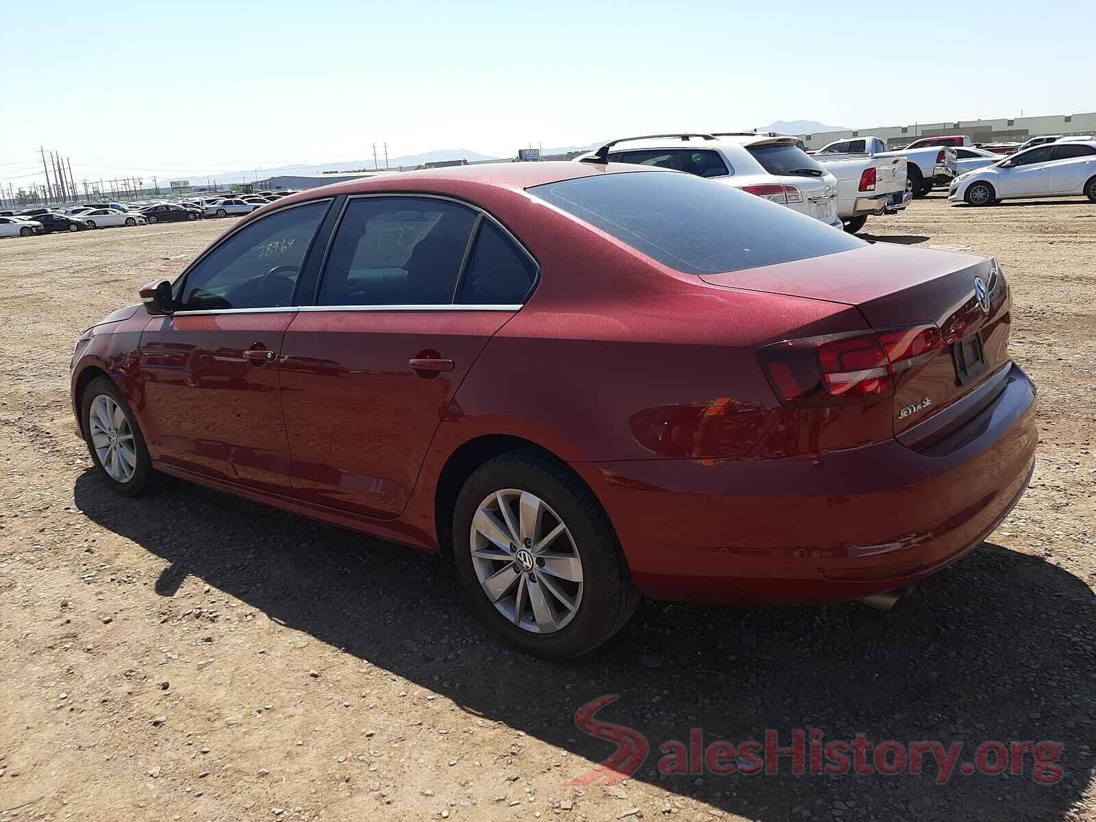 3VWD67AJ7GM356045 2016 VOLKSWAGEN JETTA