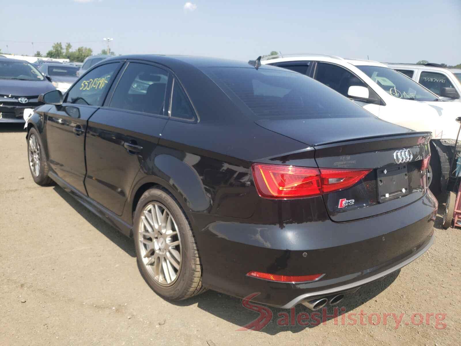 WAUB1GFF8G1057753 2016 AUDI S3