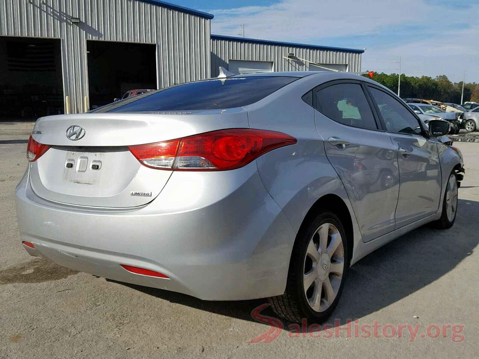 5NPDH4AE4CH101853 2012 HYUNDAI ELANTRA