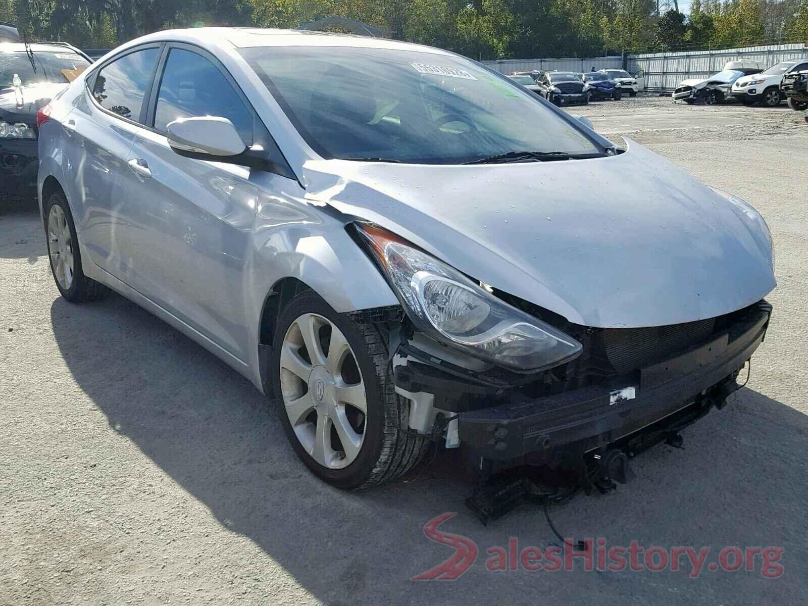 5NPDH4AE4CH101853 2012 HYUNDAI ELANTRA