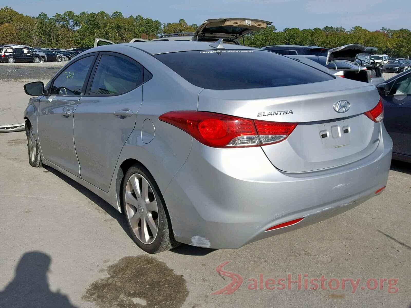 5NPDH4AE4CH101853 2012 HYUNDAI ELANTRA