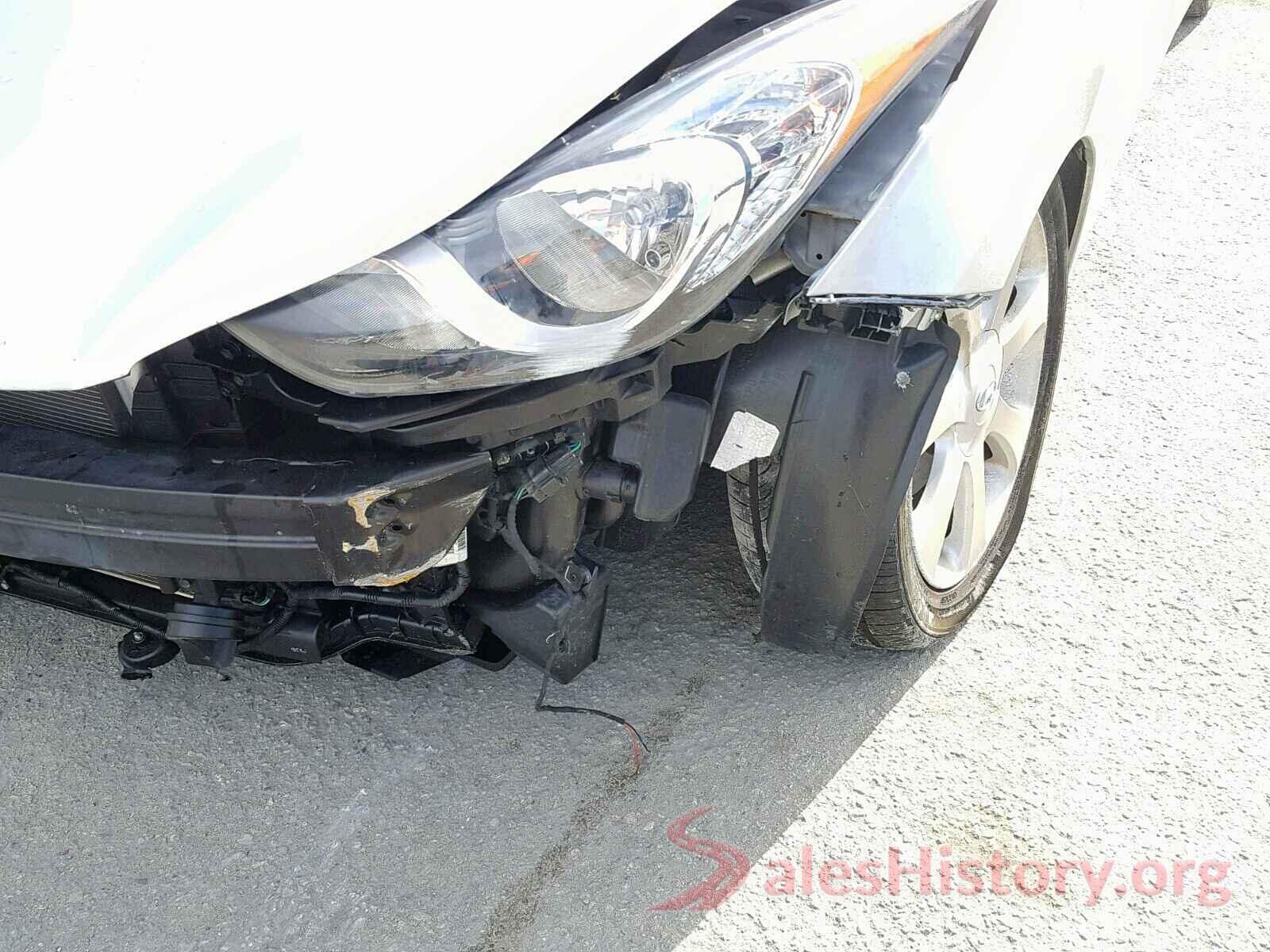 5NPDH4AE4CH101853 2012 HYUNDAI ELANTRA