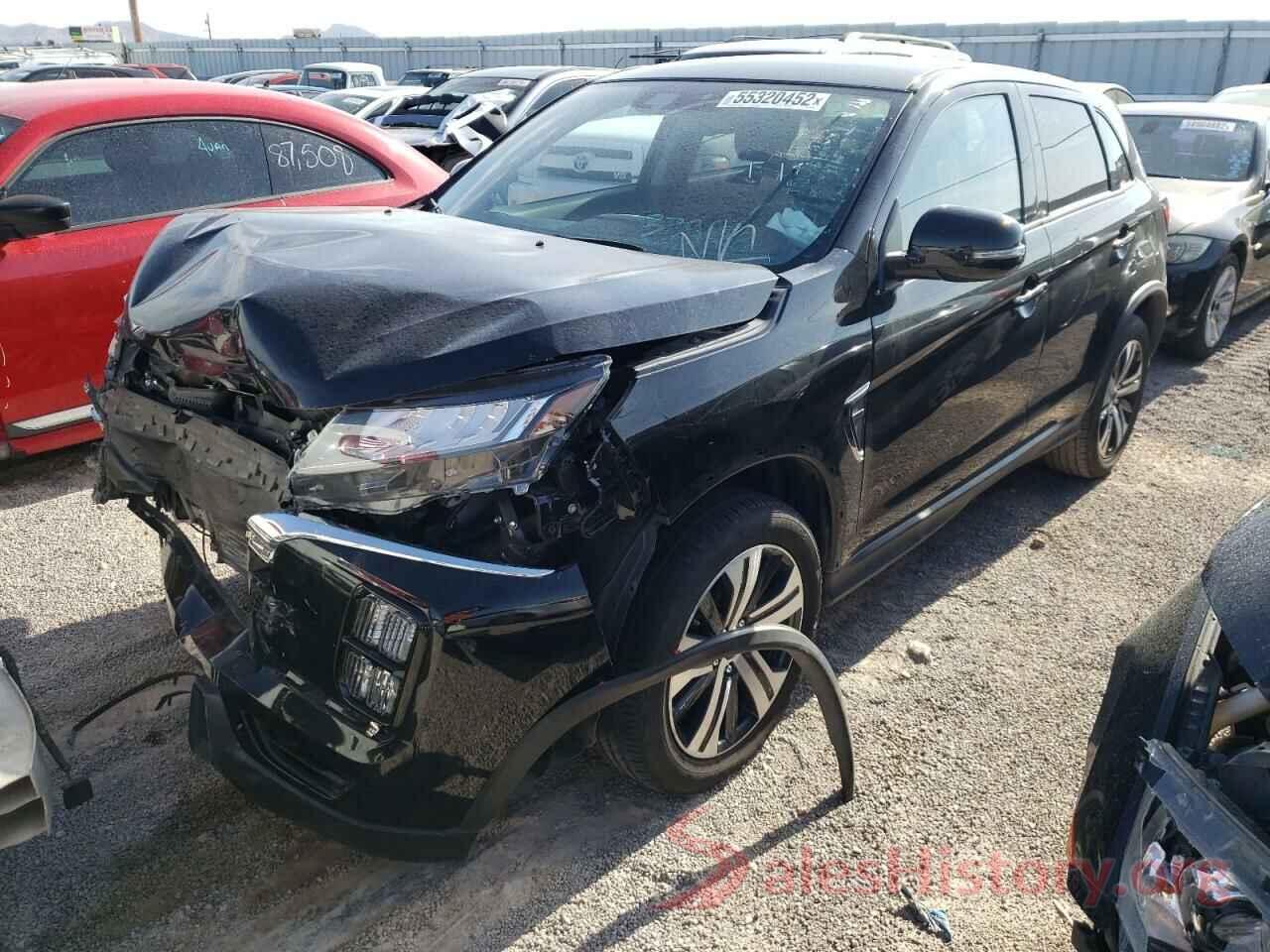 JA4ARUAU7MU023142 2021 MITSUBISHI OUTLANDER