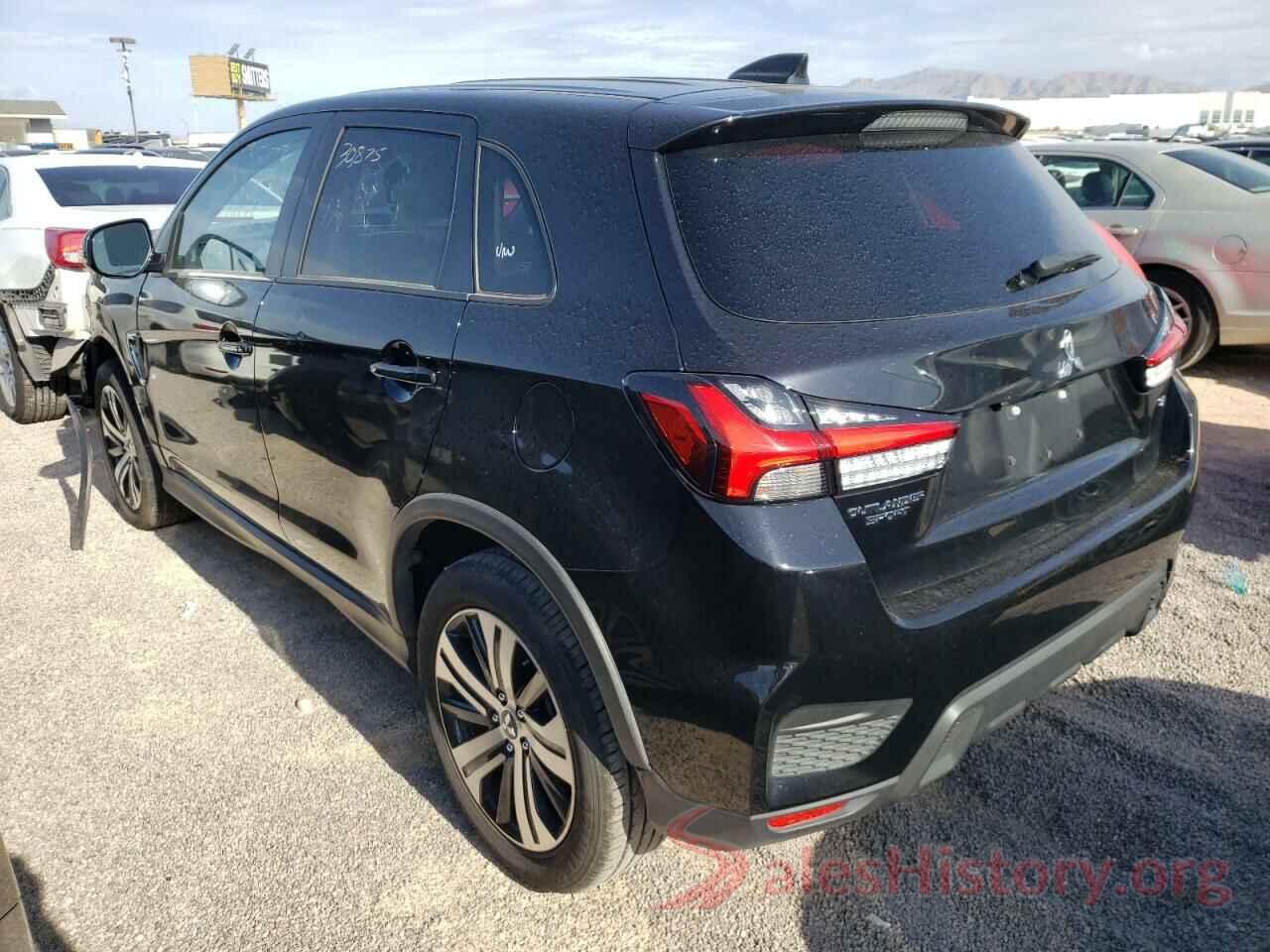 JA4ARUAU7MU023142 2021 MITSUBISHI OUTLANDER