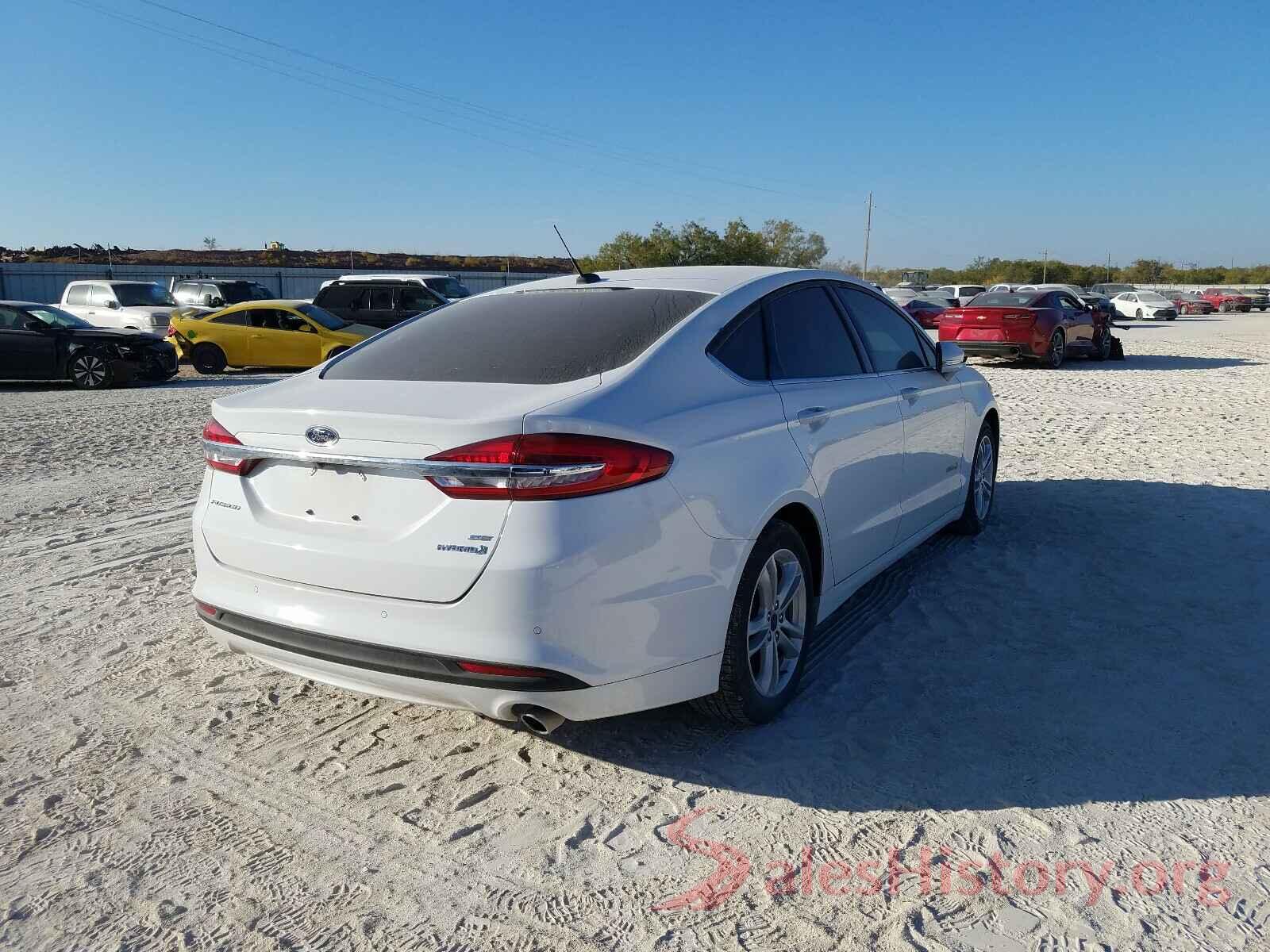 3FA6P0LU4JR261191 2018 FORD FUSION