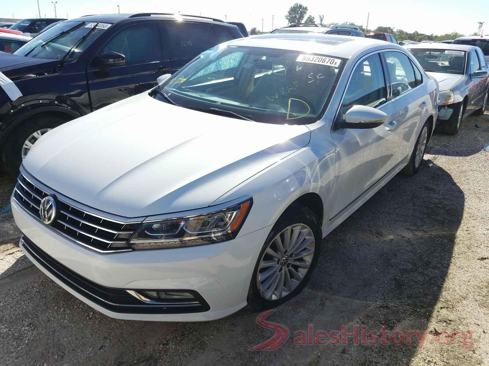 1VWBT7A3XGC022255 2016 VOLKSWAGEN PASSAT