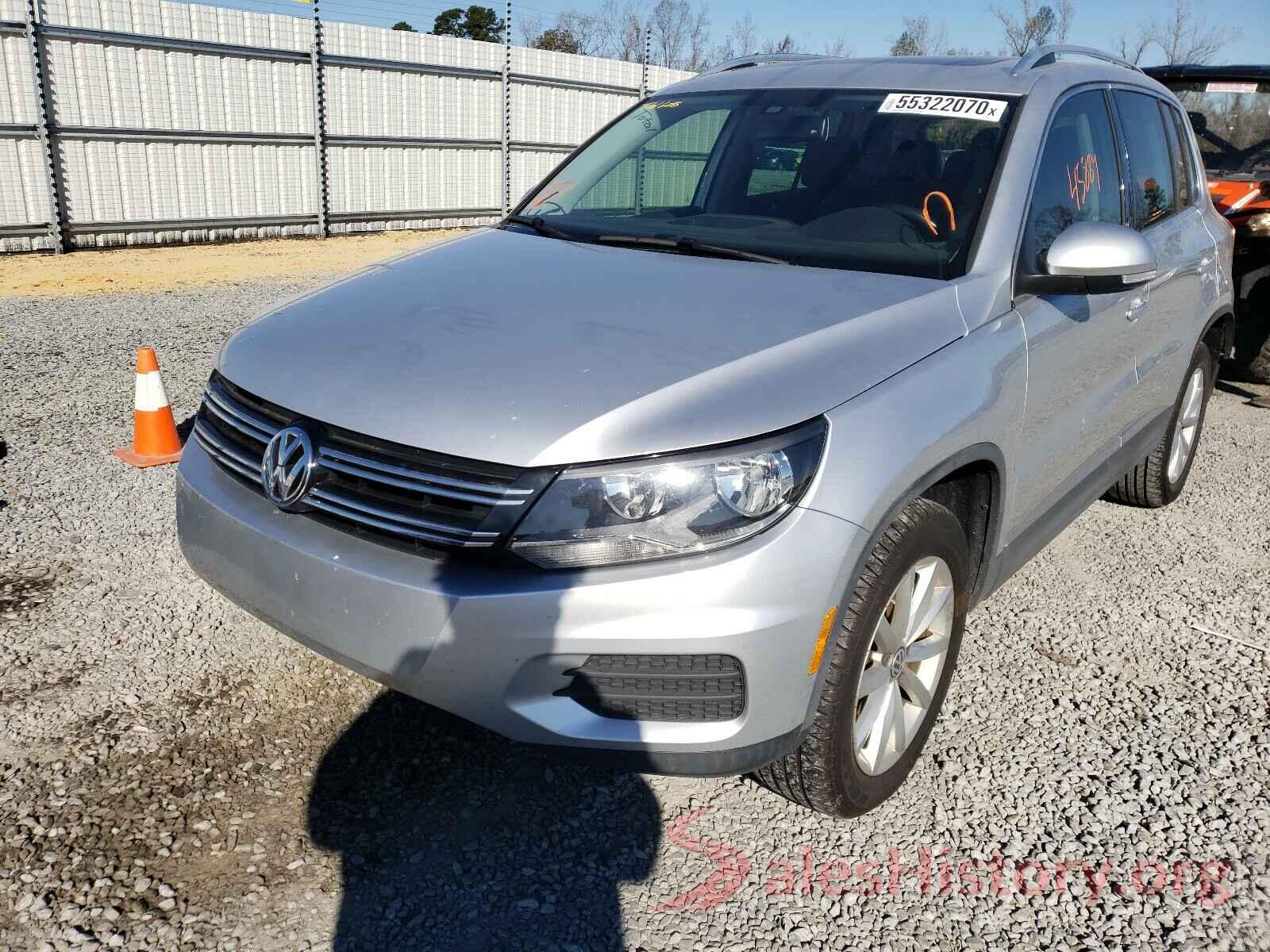 WVGRV7AXXHW507876 2017 VOLKSWAGEN TIGUAN