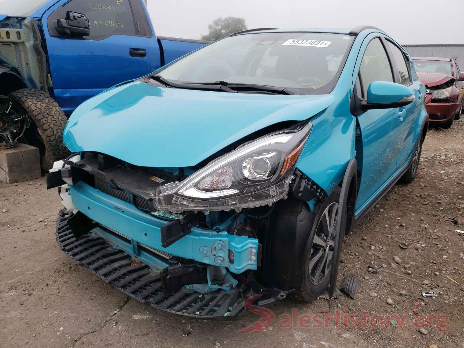 JTDKDTB32K1624076 2019 TOYOTA PRIUS