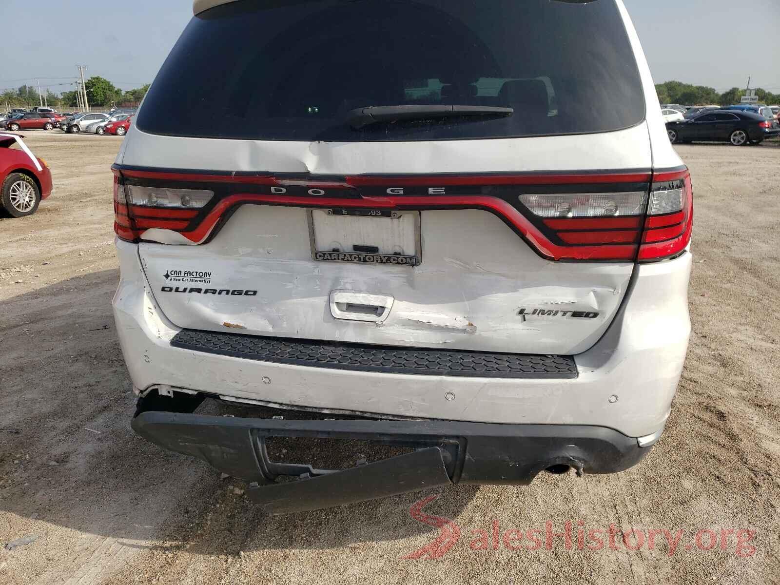 1C4RDHDG3GC476849 2016 DODGE DURANGO