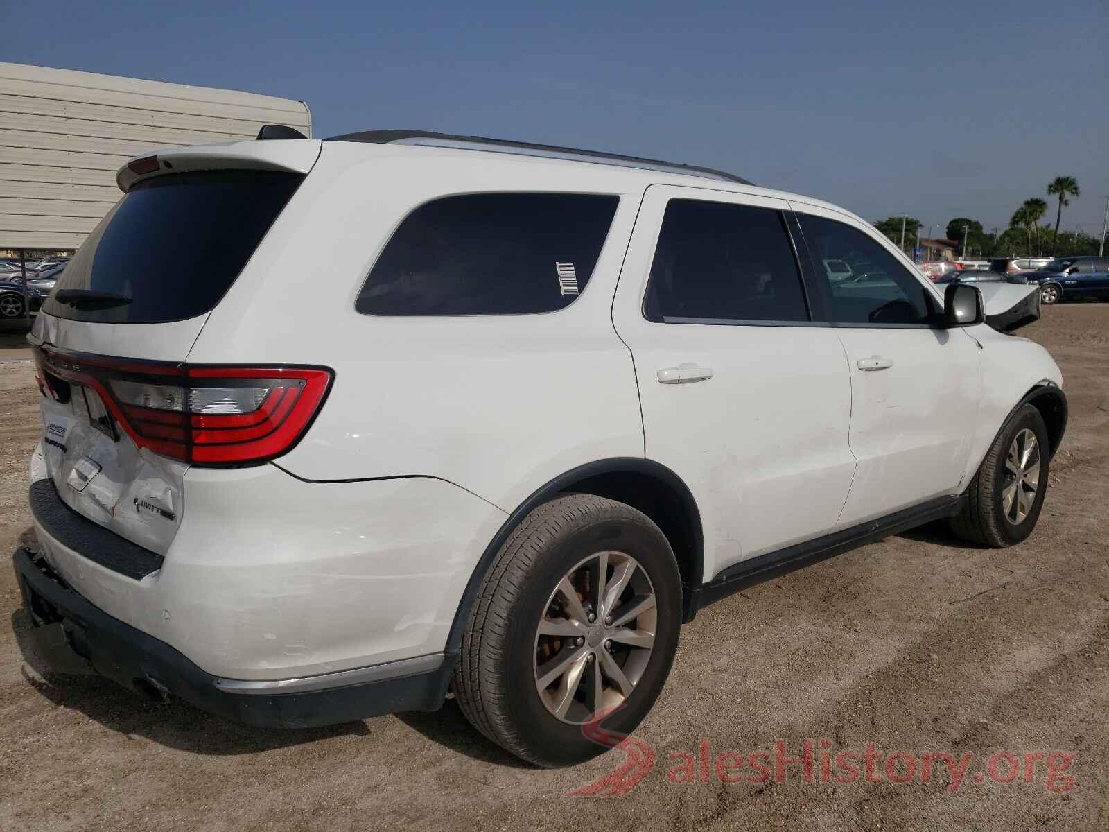 1C4RDHDG3GC476849 2016 DODGE DURANGO