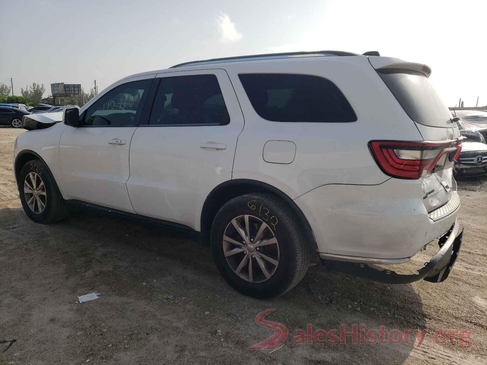 1C4RDHDG3GC476849 2016 DODGE DURANGO