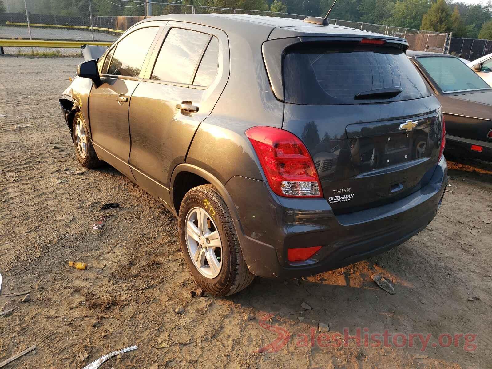 3GNCJKSB7LL258194 2020 CHEVROLET TRAX