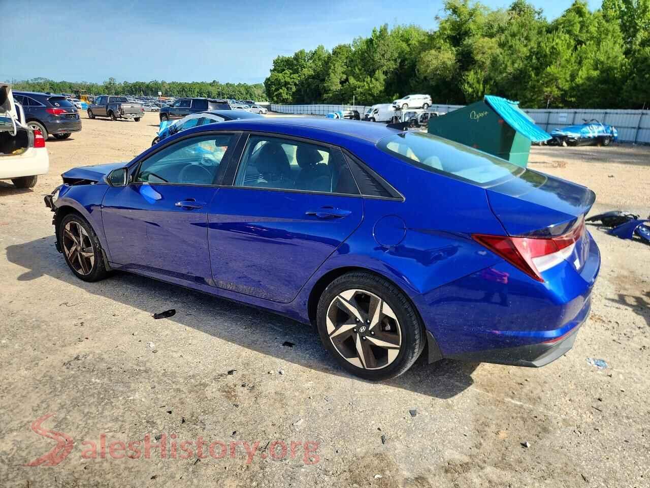 2023 HYUNDAI ELANTRA VIN KMHLS4AG1PU401923, front view