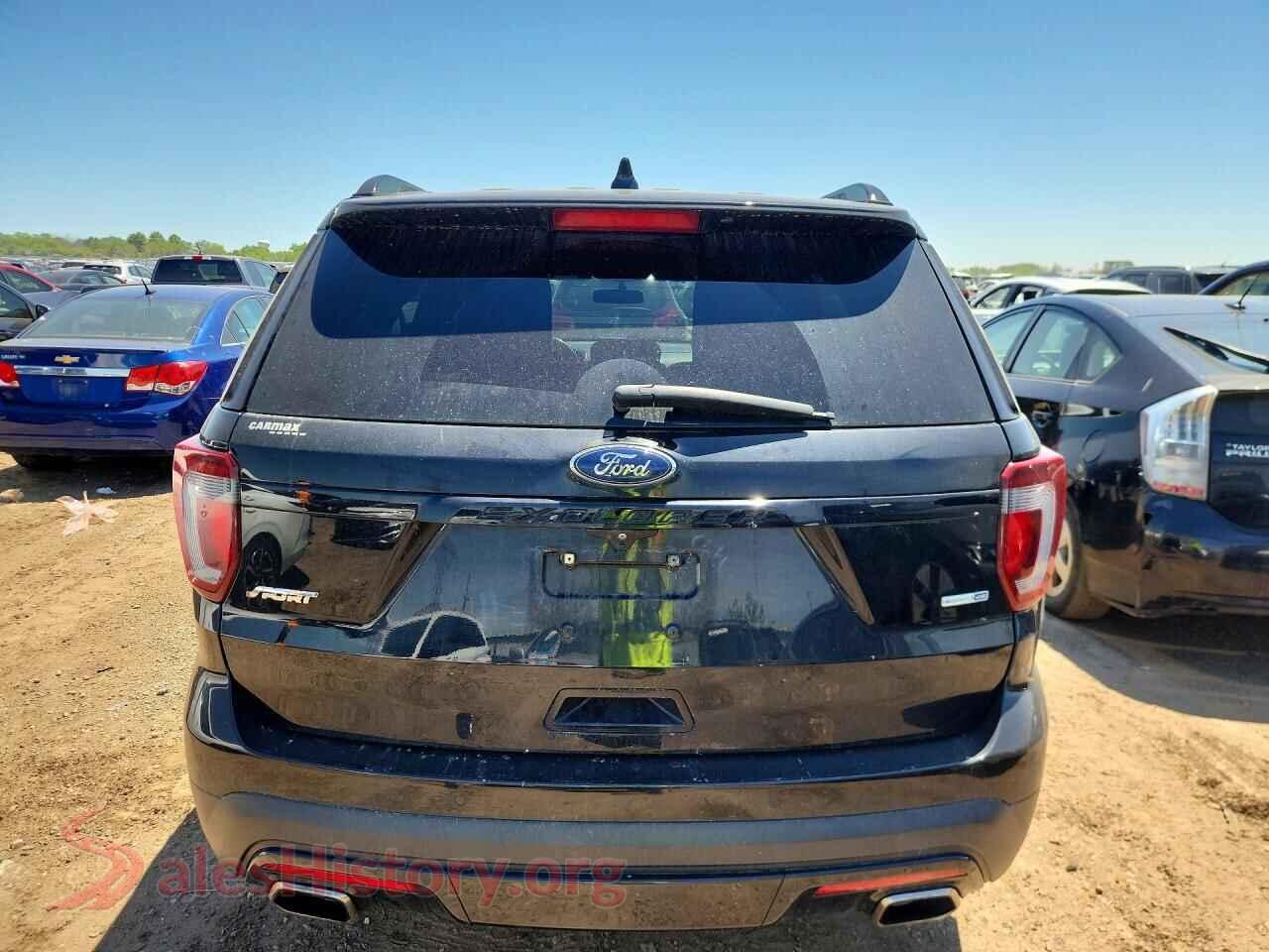 2017 FORD EXPLORER VIN 1FM5K8GTXHGD03610, left side view